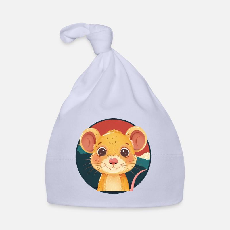 souris souris Bonnet bio Bébé