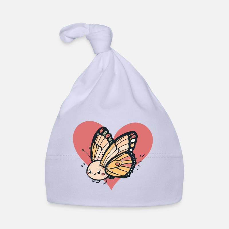 Butterfly AA Organic Baby Cap
