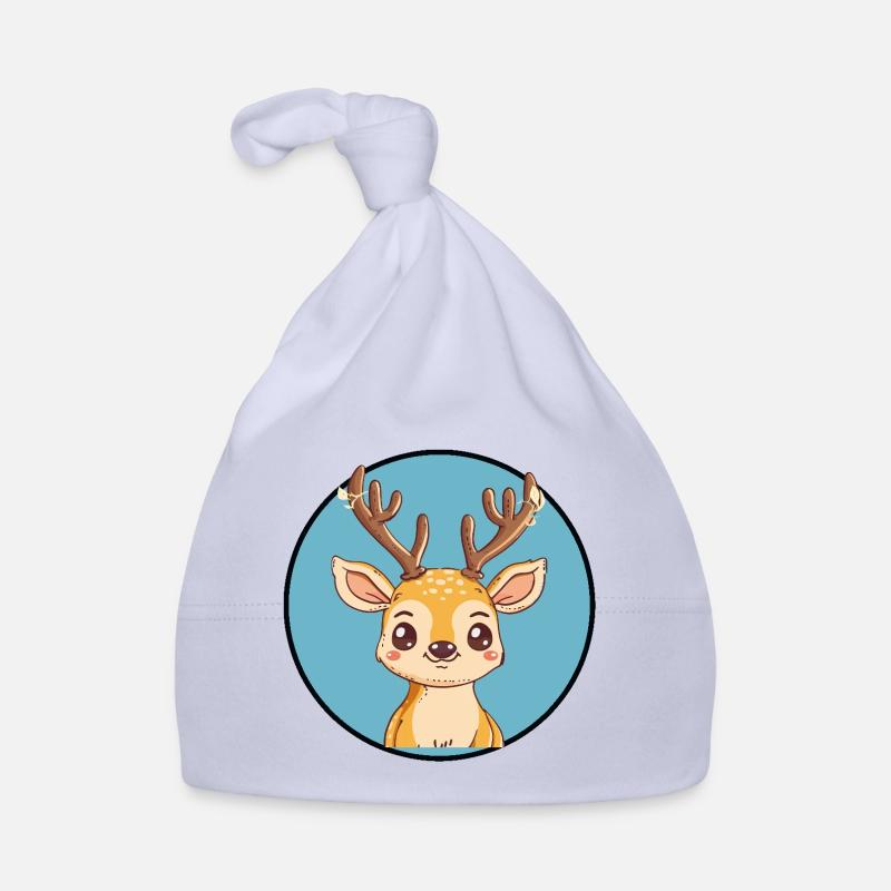 Hirschgeweih Elch Hirschjagd Baby Bio-Mütze
