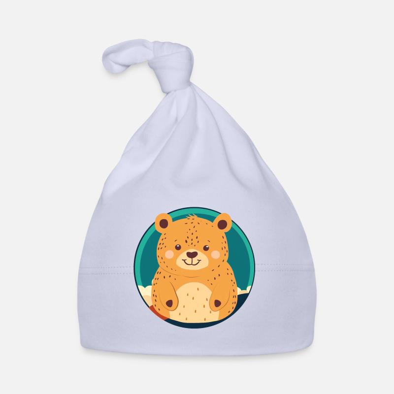Baer Waldtier Baby Bio-Mütze
