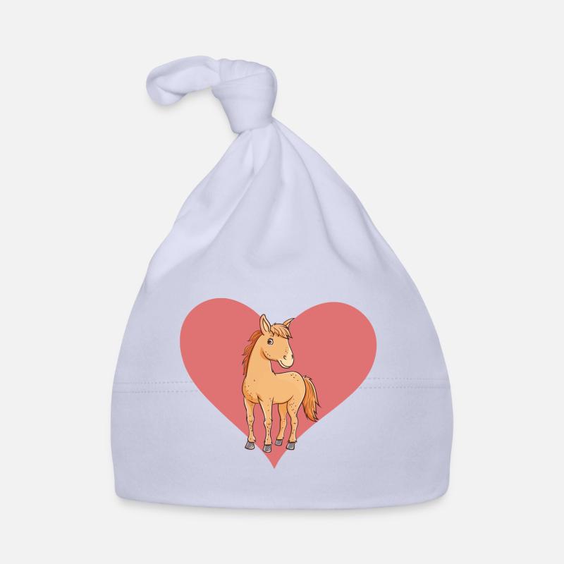Pferd Ross Pferde Baby Bio-Mütze