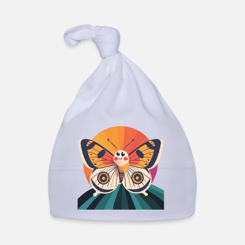 papillons d’été papillons Bonnet bio Bébé
