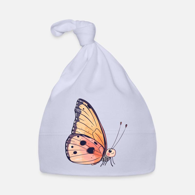 Schmetterling Tiere Schmetterlinge Baby Bio-Mütze