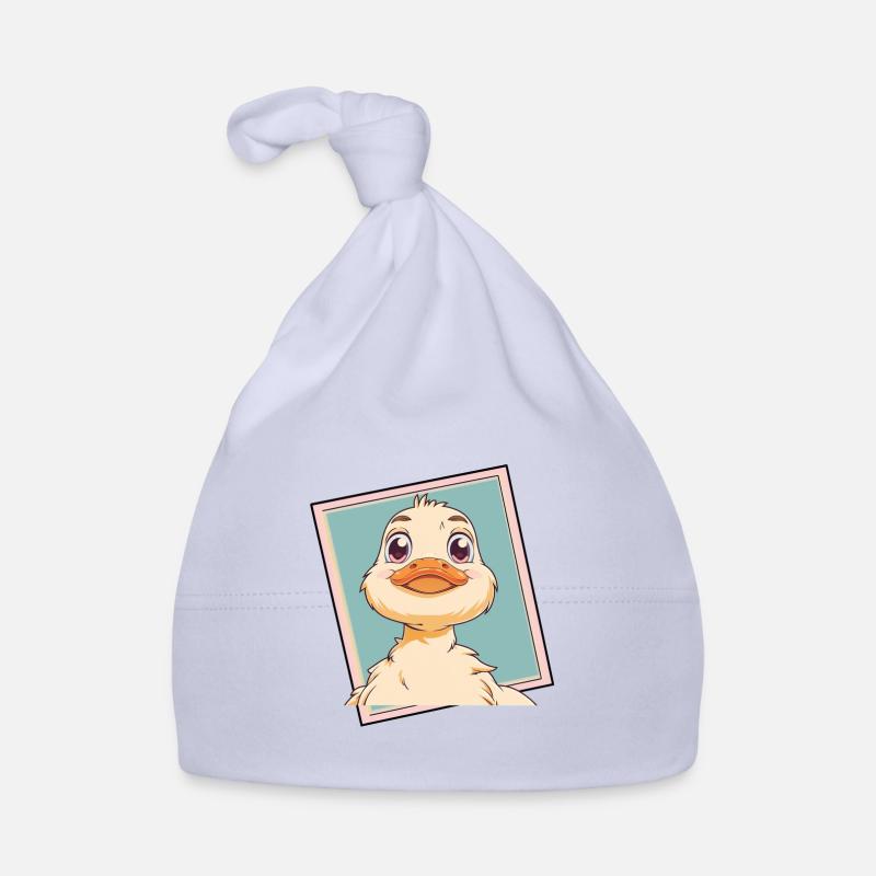 Beak Quack Duckling Organic Baby Cap