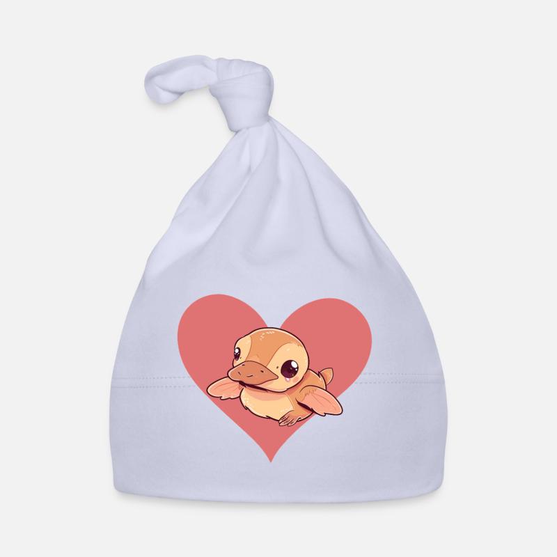 Duckling Duck Beak Organic Baby Cap