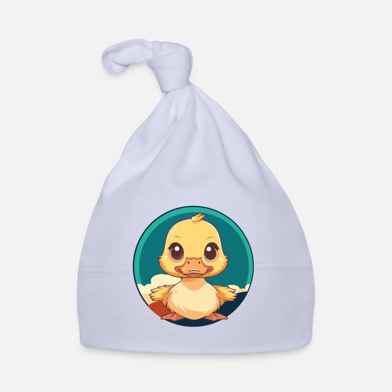 Duck Bird Croaking Organic Baby Cap
