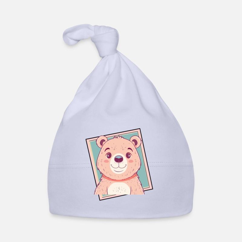 Baer Polar Bear Organic Baby Cap