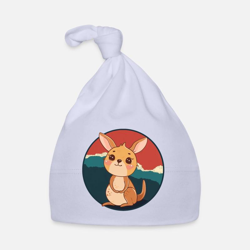 Kaenguru Aussie Beuteltier Baby Bio-Mütze