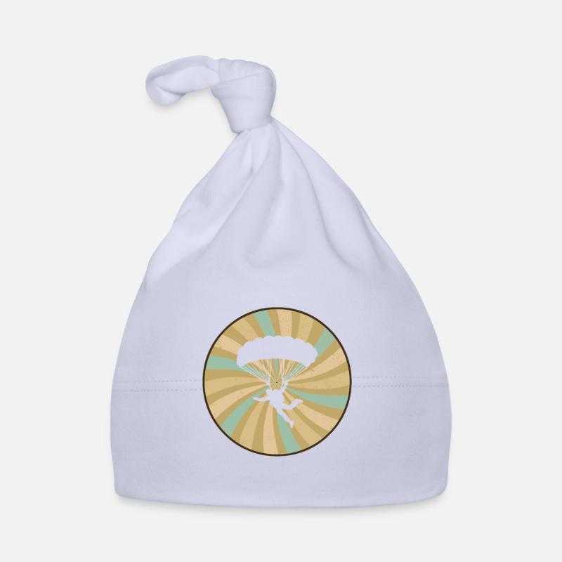 Parachutisme Parachutisme en chute libre - Bonnet bio Bébé - ciel
