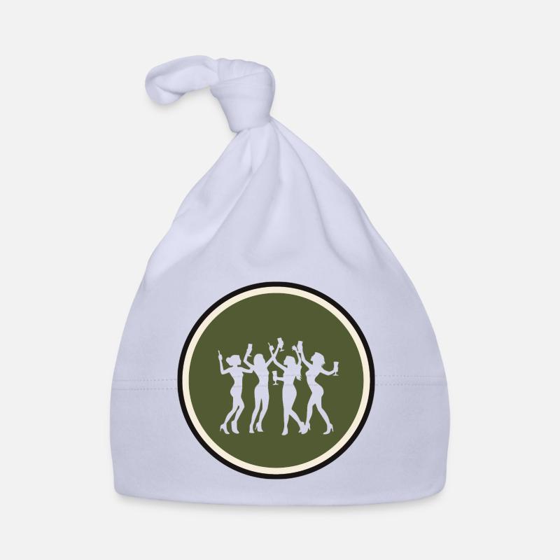 Disco Club DJs Organic Baby Cap