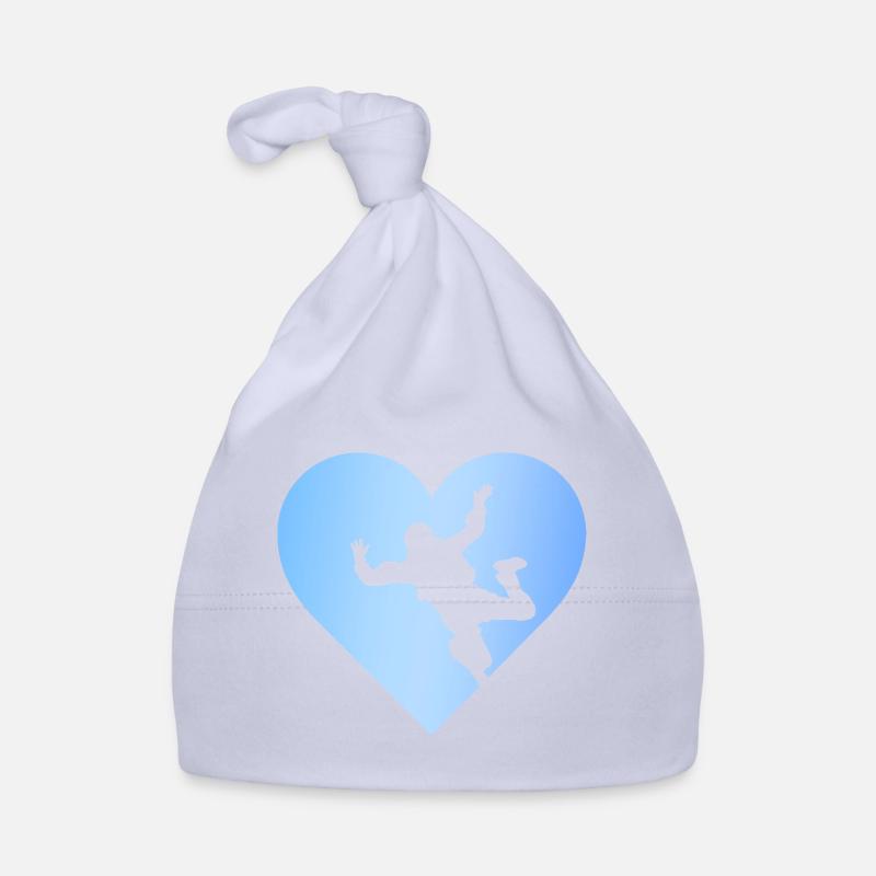 Parachuting Skydive Flying Organic Baby Cap