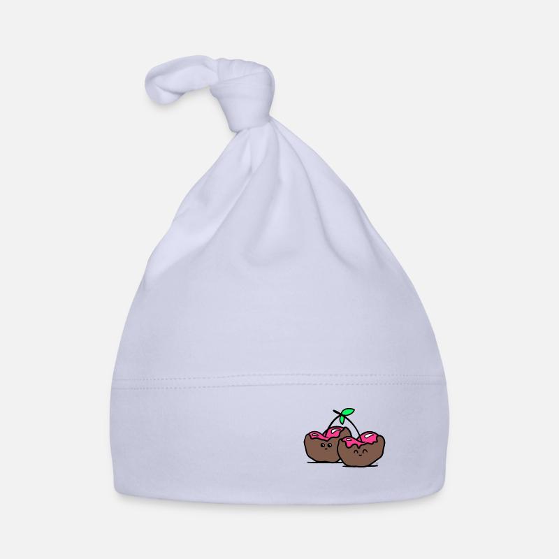Cherries Organic Baby Cap
