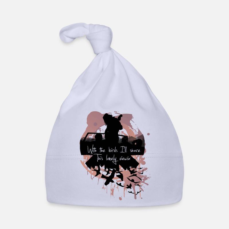 RHCP Splat - Bonnet bio Bébé - ciel