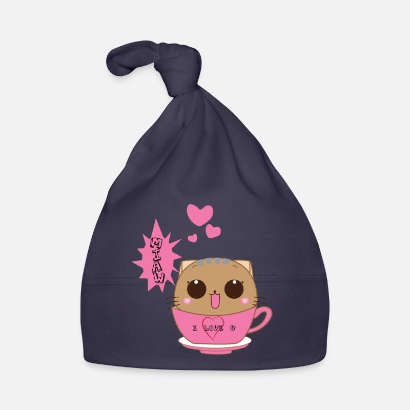 Chat Mignon Bonnet bio Bébé