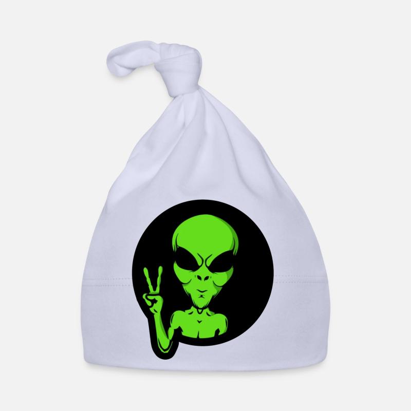 Alien OVNI Bonnet bio Bébé