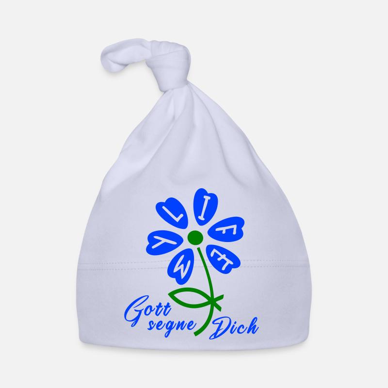 Dieu vous bénisse Bonnet bio Bébé