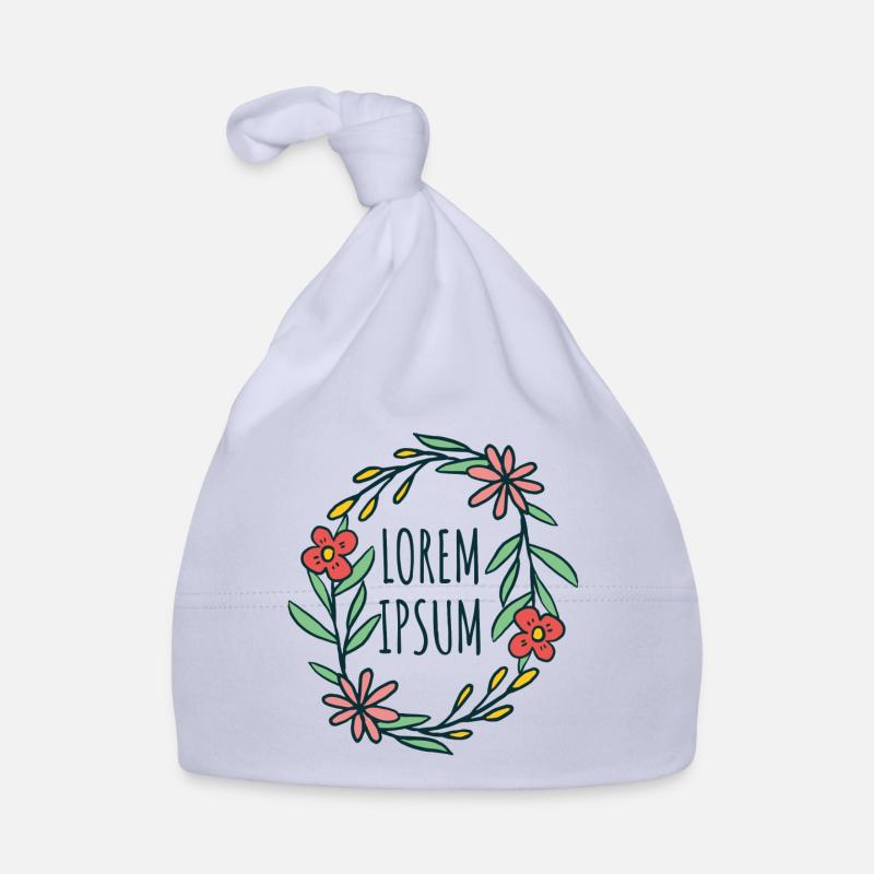 Lorem Ipsum Designer Idée Cadeau Bébé Bonnet bio Bébé