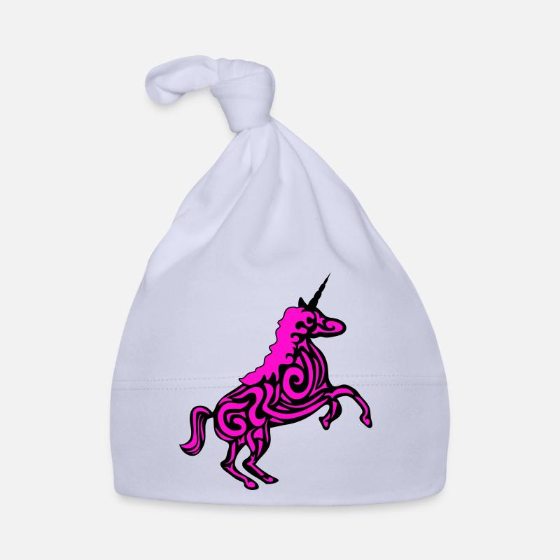 Conception de licorne 002 Bonnet bio Bébé