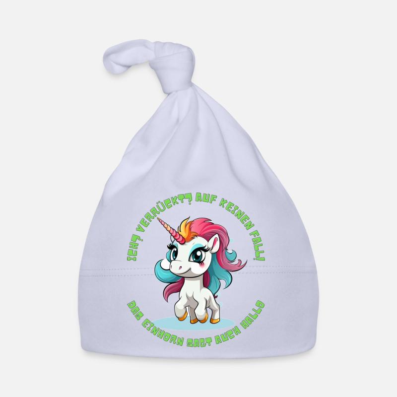 Dicton Licorne mignon Bonnet bio Bébé