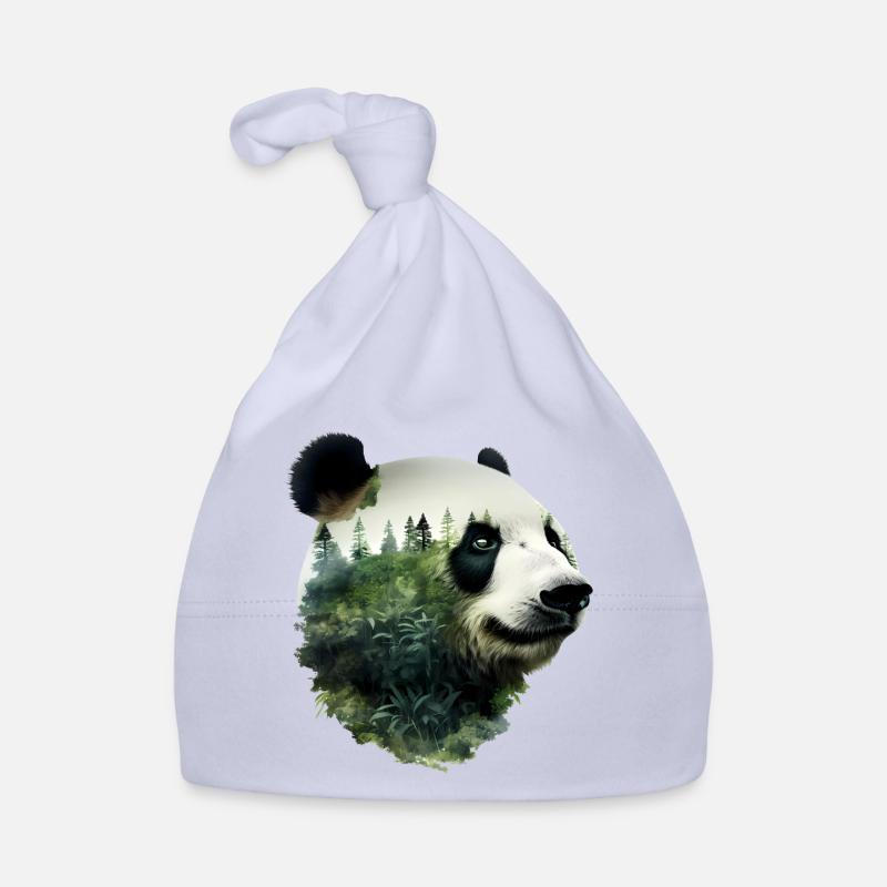 Panda Baby Bio-Mütze