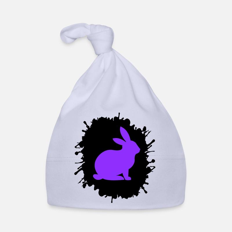 splatter hase Baby Bio-Mütze