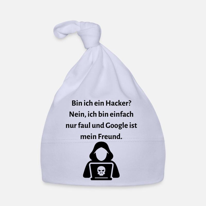Bin ich ein Hacker Nein ich bin einfach nur faul. Baby Bio-Mütze