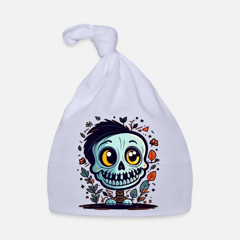 Skeleton Organic Baby Cap