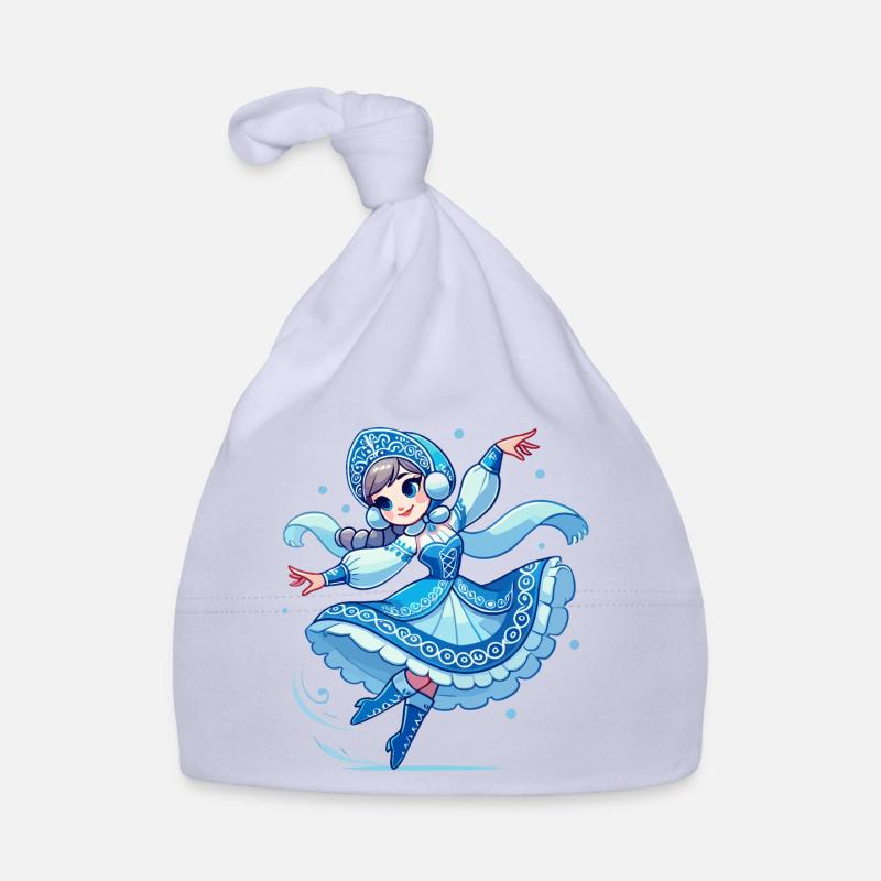 Snegurotschka Ded Moroz russischer Weihnachtsmann Baby Bio-Mütze