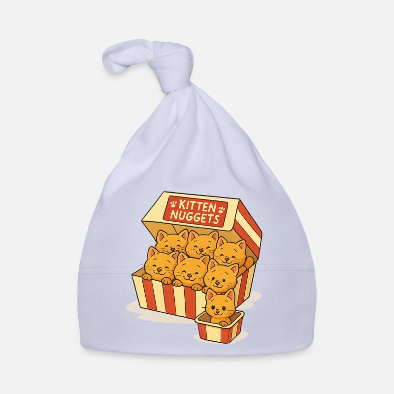 Capsules pour chats avec des visages mignons Bonnet bio Bébé