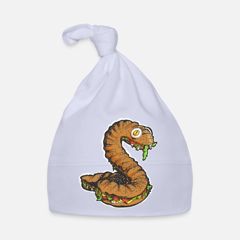 The Snacking Snake Organic Baby Cap