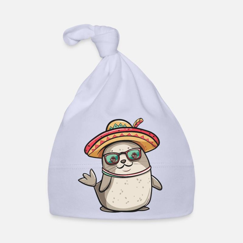 Sombrero drôle d’animal phoque Bonnet bio Bébé