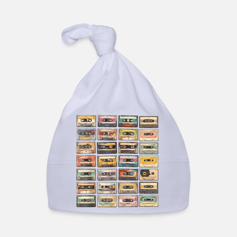 Cassettes rétro Bonnet bio Bébé