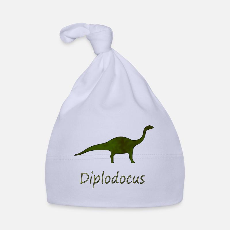 Diplodocus Dinosaur Dino Gift Idea Organic Baby Cap