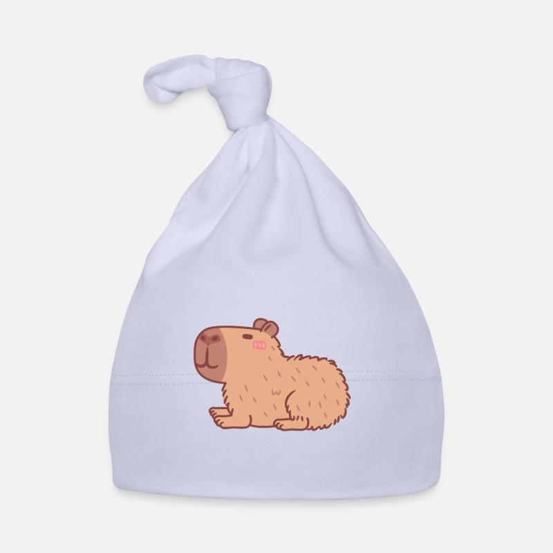 Mignon repos Capybara Doodle Bonnet bio Bébé