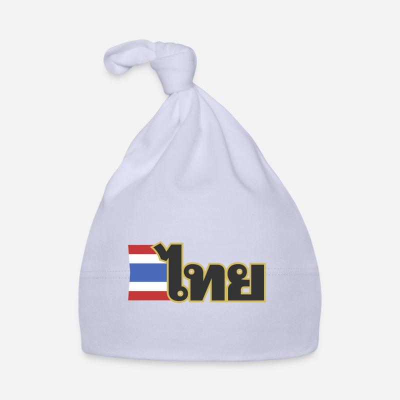 Soyez un Thaï dans une Thaïlande incroyable - Bonnet bio Bébé - ciel