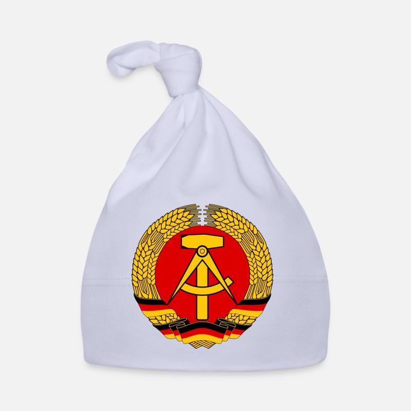 DDR Logo Baby Bio-Mütze