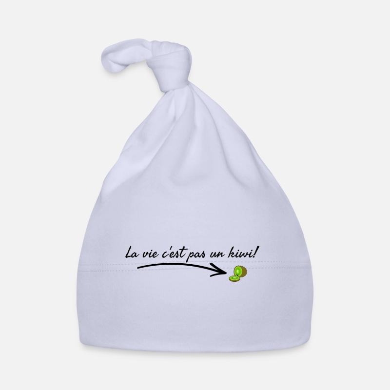 La vie c'est pas un kiwi. Bonnet bio Bébé