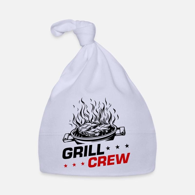 Grill Crew Grilling Organic Baby Cap