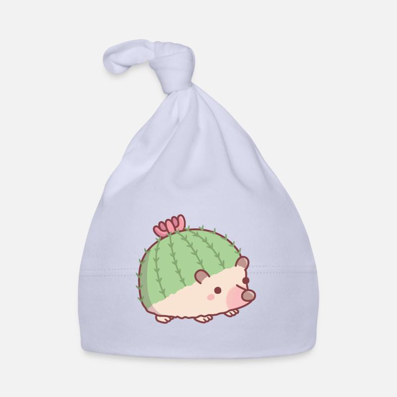 Cute Cactus Hedgehog Funny Organic Baby Cap