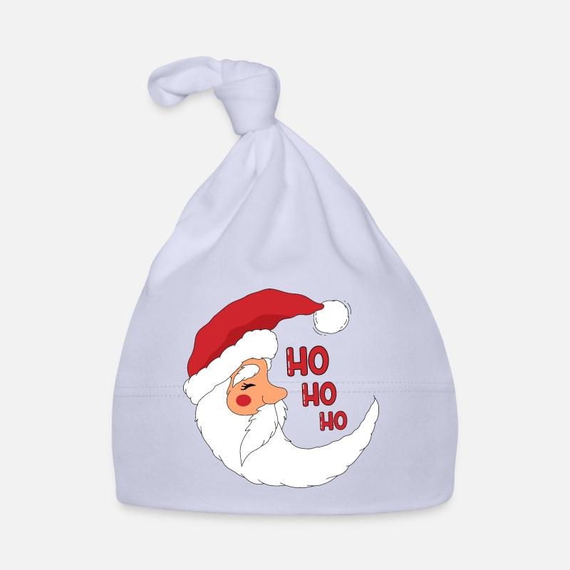 Le Père Noël sous la forme d’un mois Bonnet bio Bébé