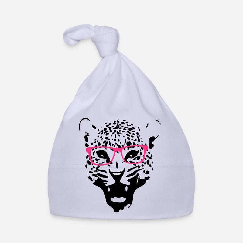 Léopard lunettes de ballot 2c Bonnet bio Bébé