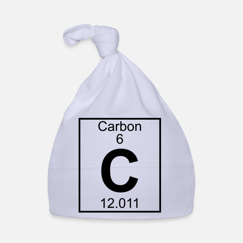 Periodic table element 6 - C (carbon) - BIG Bonnet bio Bébé
