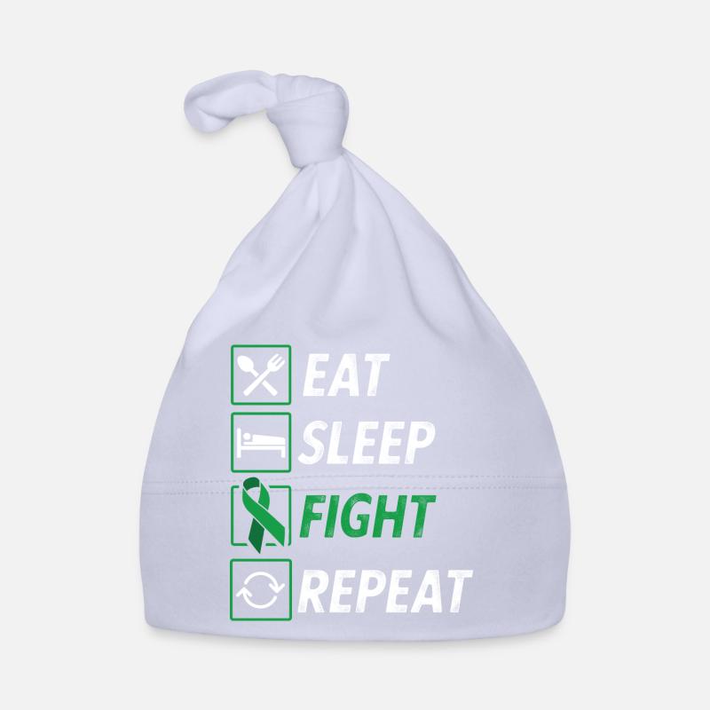 Mangez combat de sommeil répéter la paralysie cérébrale ruban vert Bonnet bio Bébé