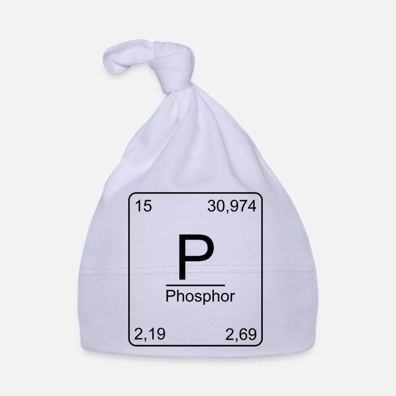 Phosphor, Periodensystem, Chemie, Physik, Element, Baby Bio-Mütze