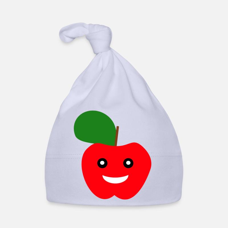 Visage de pomme Bonnet bio Bébé