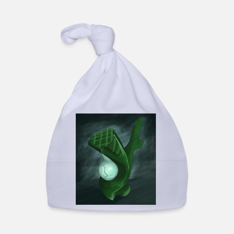 Abstrakte Skulptur Baby Bio-Mütze