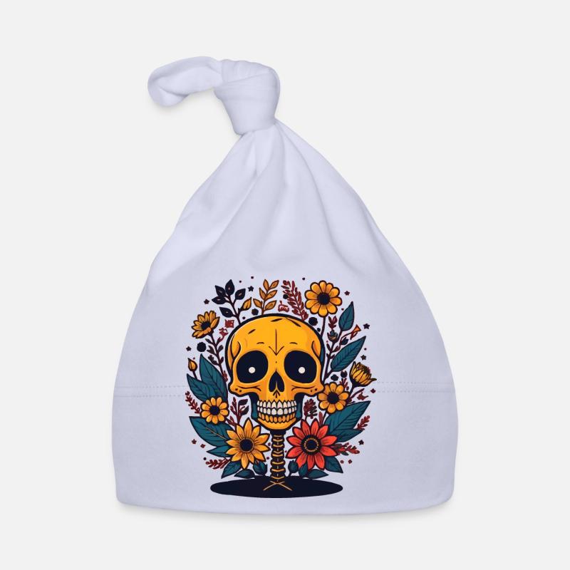 Skeleton Organic Baby Cap