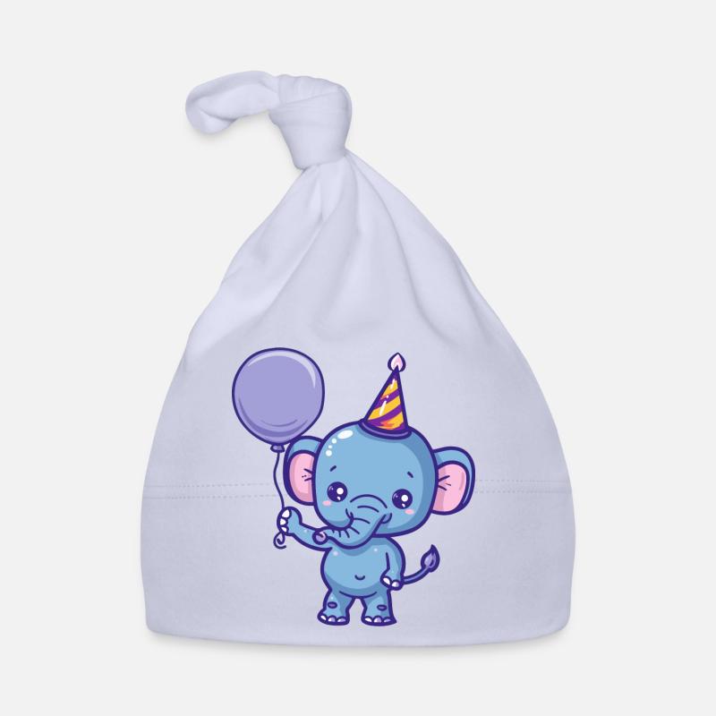 Mammut Geburtstag Comic Baby Bio-Mütze