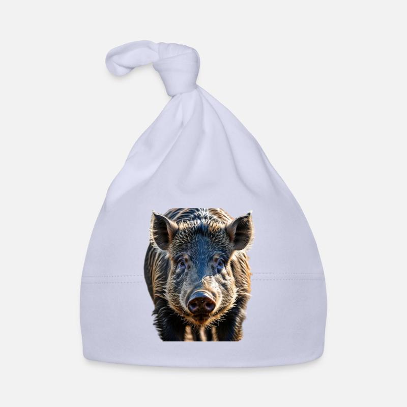 Wildschwein Baby Bio-Mütze