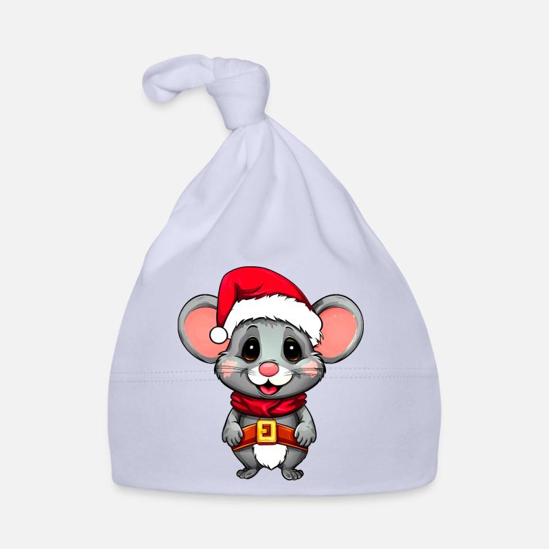 Mäuse Christmas Baby Bio-Mütze